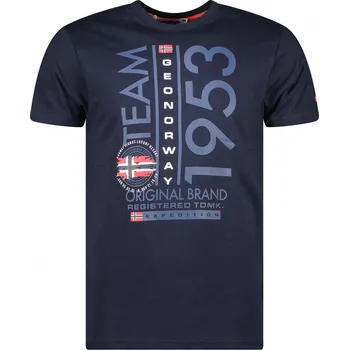 Pánské tričko GEOGRAPHICAL NORWAY tričko pánské JULTIME MEN S tmavě modrá