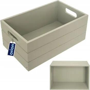 Úložný box Dřevěná KRABIČKA pro uložení kosmetiky, kancelářských potřeb 31x21x13 cm