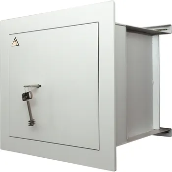 Trezor ST 131K - I.BT – Barva / povrchová úprava: Černá, Typ zámku: Klíčový, Provedení trezoru: Stěnový