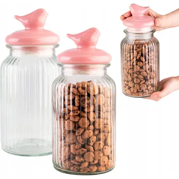 Sklenice Sklenice s víčkem Superbutelki, průměr 73 mm, 1 ks