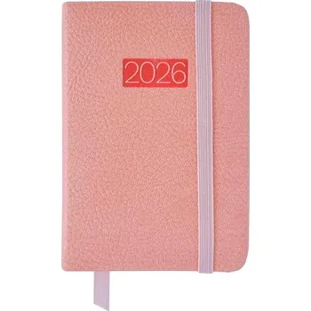Kalendář Knižkový kalendář 2026 A7 Avanti růžový