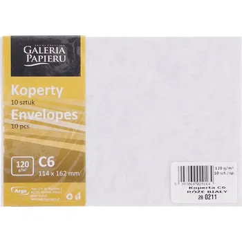 Obálka Obálka C6, bílé růže, 120 g/m2, balení po 10 Ks. 28021