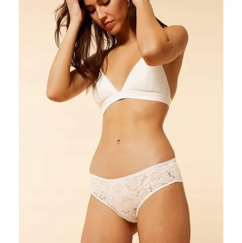 Kalhotky ETAM BÍLÉ KRAŤÁSKOVÉ KALHOTKY S KRAJKOU (44)