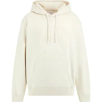 Pánská mikina Pánská Mikina GUESS ECO TYLER HVY GUESS HOODIE M5BQ21KCNY4-G1CV – Béžová S