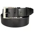 Opasek PENNY BELTS Kožený opasek 2260 černý - 115 cm