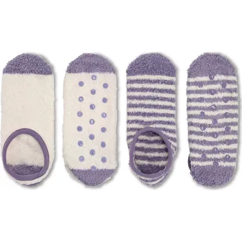 Dámské pantofle 723944 - Tchibo - Ponožkové papuče - pro ženy - vel. 39-42 - barva: bílá