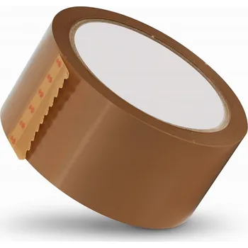 LEPICÍ PÁSKA BALICÍ 48 M SILNÁ HNĚDÁ 48mm AKRYLOVÁ 100 m PRO BALENÍ 1 KS