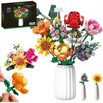 ostatní stavebnice SADA NA STAVĚNÍ STAVEBNICE KVĚTIN BOTANICKÁ KOLEKCE, NÁPAD NA DÁREK