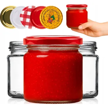 Obraz Sklenice s víčkem Superbutelki prům. 66 mm 10 ks