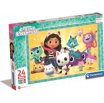 Puzzle Puzzle Clementoni 24 dílků gábinin kouzelný domek