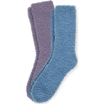 Pánské ponožky 723950 - Tchibo - Měkoučké ponožky - pro ženy - vel. 35-38 - barva: modrá