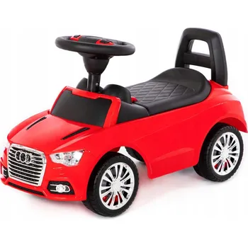 Dětské vozidlo Odrážedlo Polesie červené pro děti ve věku Věk 3+