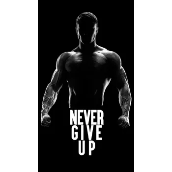 Puzzle PUZZLE Motivační Never Give Up + JMÉNO Krabička 120 dílků