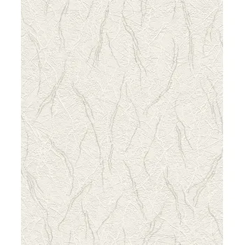 Tapeta RASCH | Vliesová tapeta na zeď Unsere Besten 470703 | 0,53 x 10,05 m | bílá, metalická + Bílá, metalická vliesová tapeta na stěnu 470703 v rozměru 0,53 x 10,05 m