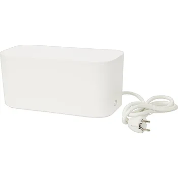 Napájecí kabel Kabelová krabice s prodlužovacím kabelem a 5 zásuvkami | 31 x 14,5 x 14,5 cm