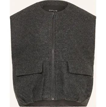 Dámská vesta Opus Dámská Vesta Womaya, tmavě šedá, 34