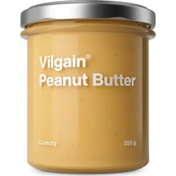 Cukrovinka Vilgain Arašídové máslo BIO – křupavé arašídy 350 g