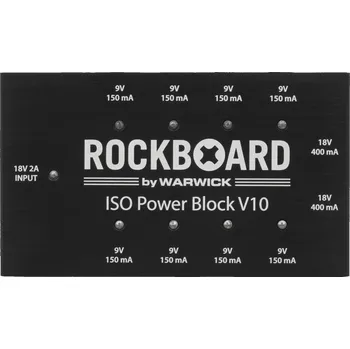Hudební nástroj Rockboard ISO Power Block V10 V2 + prodloužená záruka 3 roky