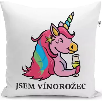 Víno Sablio Polštář Jsem vínorožec: 40x40 cm