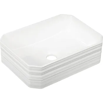 Umyvadlo Kerra Kratos 331 keramické umyvadlo na desku, KR331