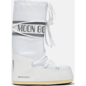 Dámská zimní obuv Dámské Zimní boty MOON BOOT MB ICON NYLON 80D1400440-A001 – Bílá 35/38