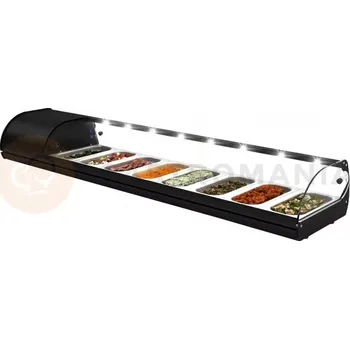 Chladicí nástavec 1788x395x245 mm, agregát na levé straně | NEUMARKER, Royal Cooling Tapas 8