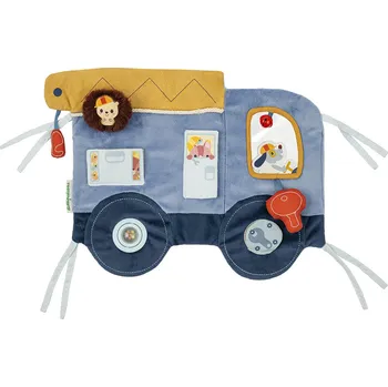 plyšák Lilliputiens textilní panel do postýlky Pejsek Jules