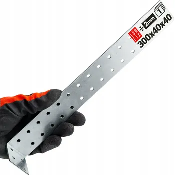 Tesařské kování Úhelník kotevní LunFix 300x40x40 mm