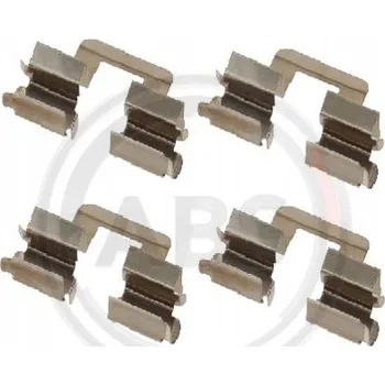 Brzdová destička A.B.S. 1606Q Sada příslušenství, brzdové destičky