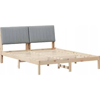 Postel Rámeček postele Hnědý 150 x 200 cm Masivní borovicové dřevo