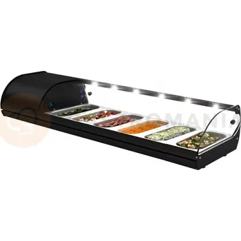 Chladicí nástavec 1438x395x245 mm, agregát na levé straně | NEUMARKER, Royal Cooling Tapas 6