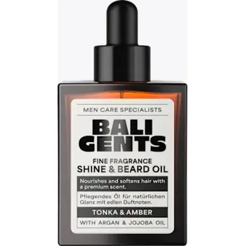 Péče o vousy BALI GENTS SHINE & BEARD OIL Olej na vousy 30 ml z Německa