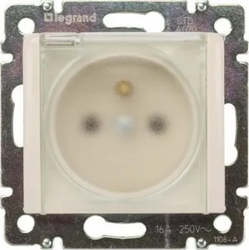 Elektrická zásuvka Elektrická Zásuvka hermetická Legrand béžová