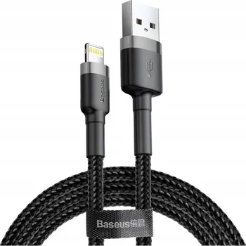 Datový kabel Kabel Baseus USB - Apple Lightning 1 m černý