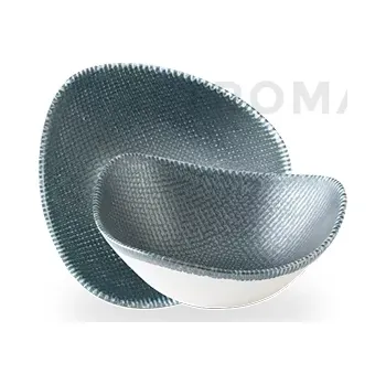 Trojúhelníková miska, 190 mm | CHURCHILL, Astro Metallic Blue