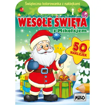omalovánky Niko Omalovánka s 50 nálepkami: Veselé Vánoce s Mikulášem