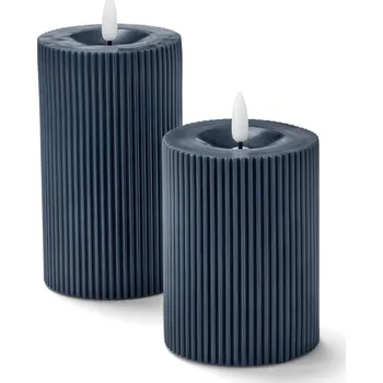 Svíčka 690526 - Tchibo - LED svíčky z pravého vosku - barva: modrá
