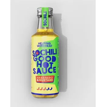 Omáčka Sochili Omáčka habanero a hořčice 100 ml bio BIO VEGAN Množství: 1 ks