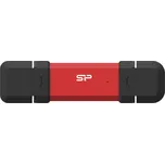 Silicon Power DS72 USB paměť 500 GB USB Type-A / USB Type-C 3.2 Gen 2 (3.1 Gen 2) Červená