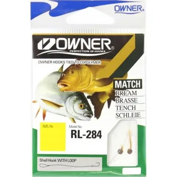 Rybářský háček Háčky na vodu, plovoucí háčky, s návazcem, s protihrotem Owner RL-284 10 ks