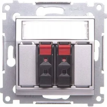 Elektrická zásuvka Elektrická Zásuvka Kontakt-simon stříbrná DGL32.01/43