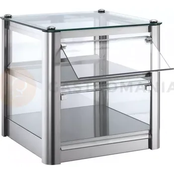 Vitrína na pečivo 370x370x390 mm, neutrální | NEUMARKER, Cube