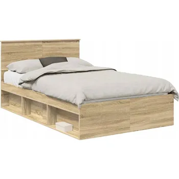 Postel Rámeček postele Sonoma 120 x 190 cm Masivní borovicové dřevo