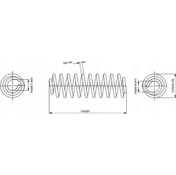 Pružina podvozku Monroe SE3471
