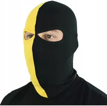 Kukla Kukla maska žluto-černá chuligán ASG moto