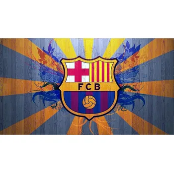 Obraz PUZZLE FC Barcelona Znak klubu Herb + JMÉNO Krabička 120 ks.