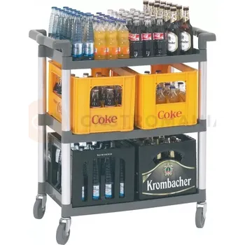 Kancelářský vozík Transportní vozík 830 x 415 x 940 mm | NEUMARKER, Adjutant