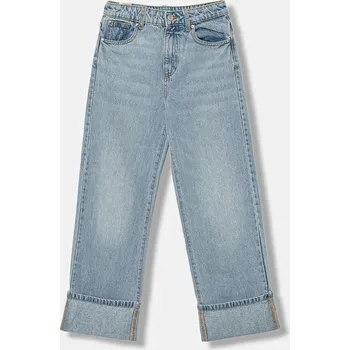 Dětské rifle United Colors of Benetton 4AW7CE049.G.seasonal modrá 55X, vel. 120