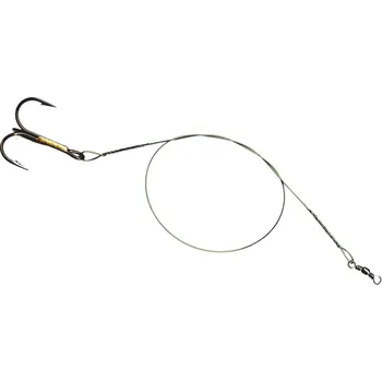 Mistrall lanko s trojháčkem 20 cm, 7 kg VMC Hook, 2 ks/bal