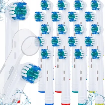 Péče o chrup 20x HLAVICE PRO ZUBNÍ KARTÁČKY BRAUN ORAL-B ELEKTRICKÉ - SADA 20 KS